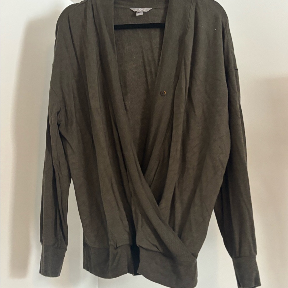 Thyme Maternity Olive Green Sweater